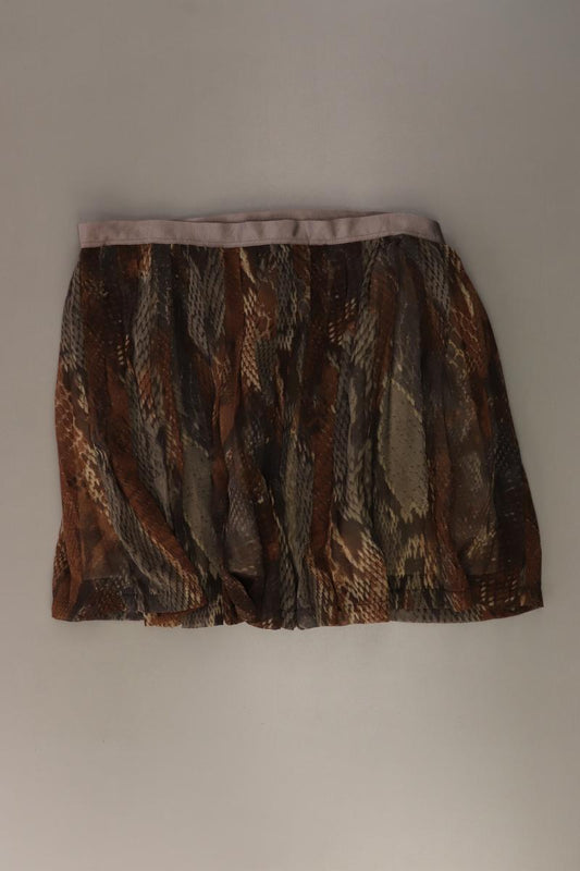 Sienna Impressionen Faltenrock Gr. 40 neu mit Etikett braun aus Polyester