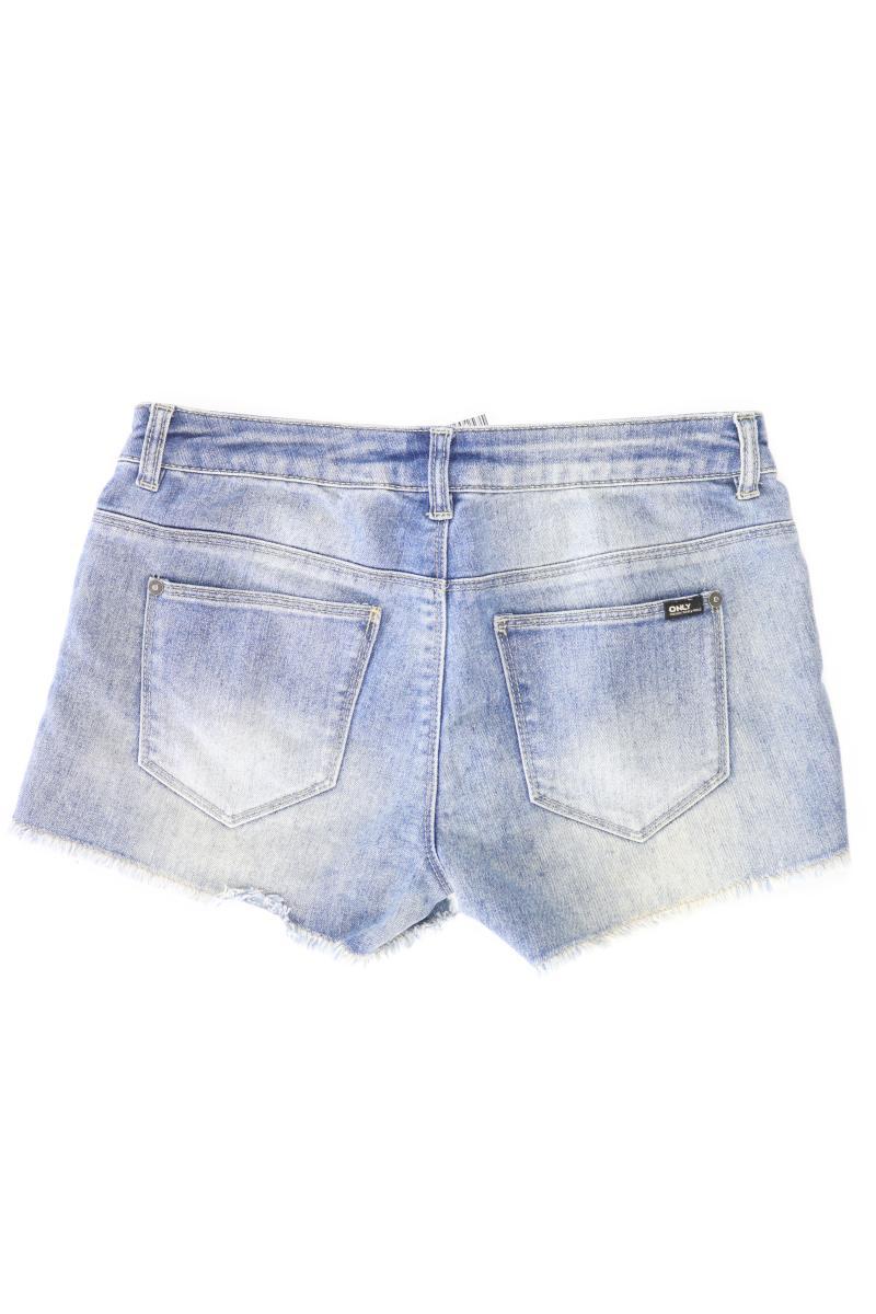 Only Jeansshorts Gr. W28 blau aus Baumwolle