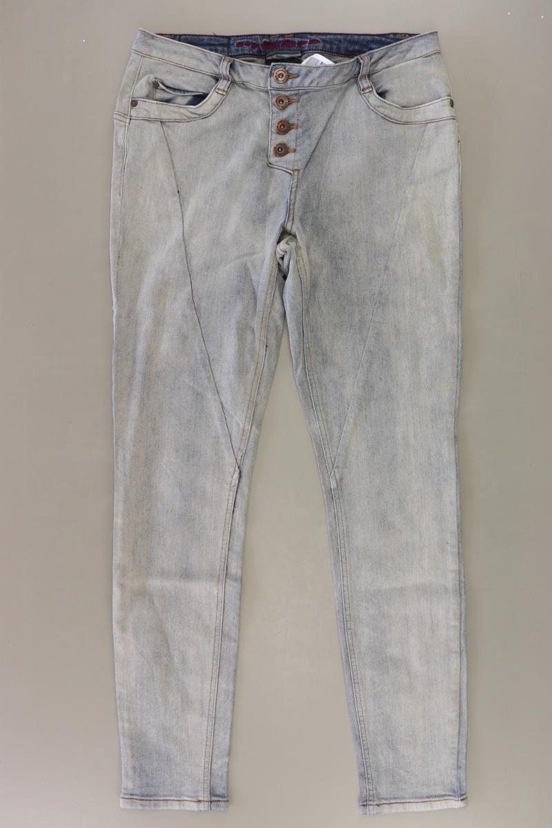 Street One Straight Jeans Gr. W27 grau aus Baumwolle