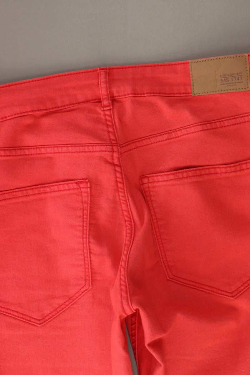 Divided H&M Jeans Korallrot Gr. 42 aus Baumwolle