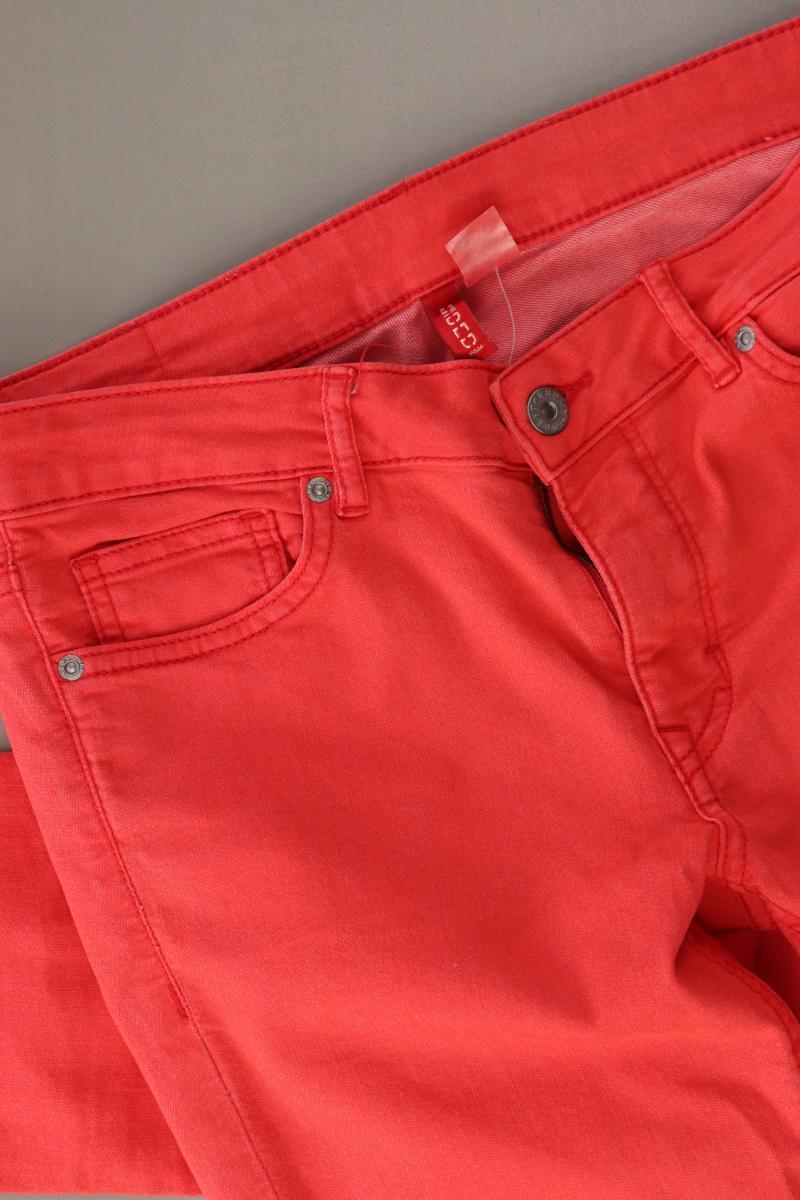 Divided H&M Jeans Korallrot Gr. 42 aus Baumwolle