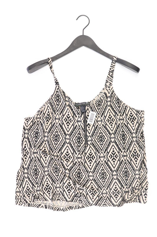 forever 21 Spaghetti-Top Gr. XL schwarz aus Viskose