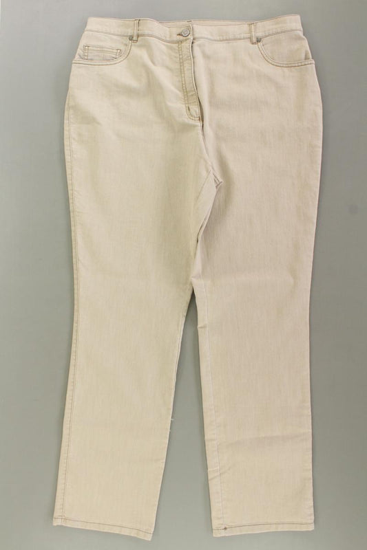 Gelco Straight Jeans Gr. 48 creme aus Baumwolle