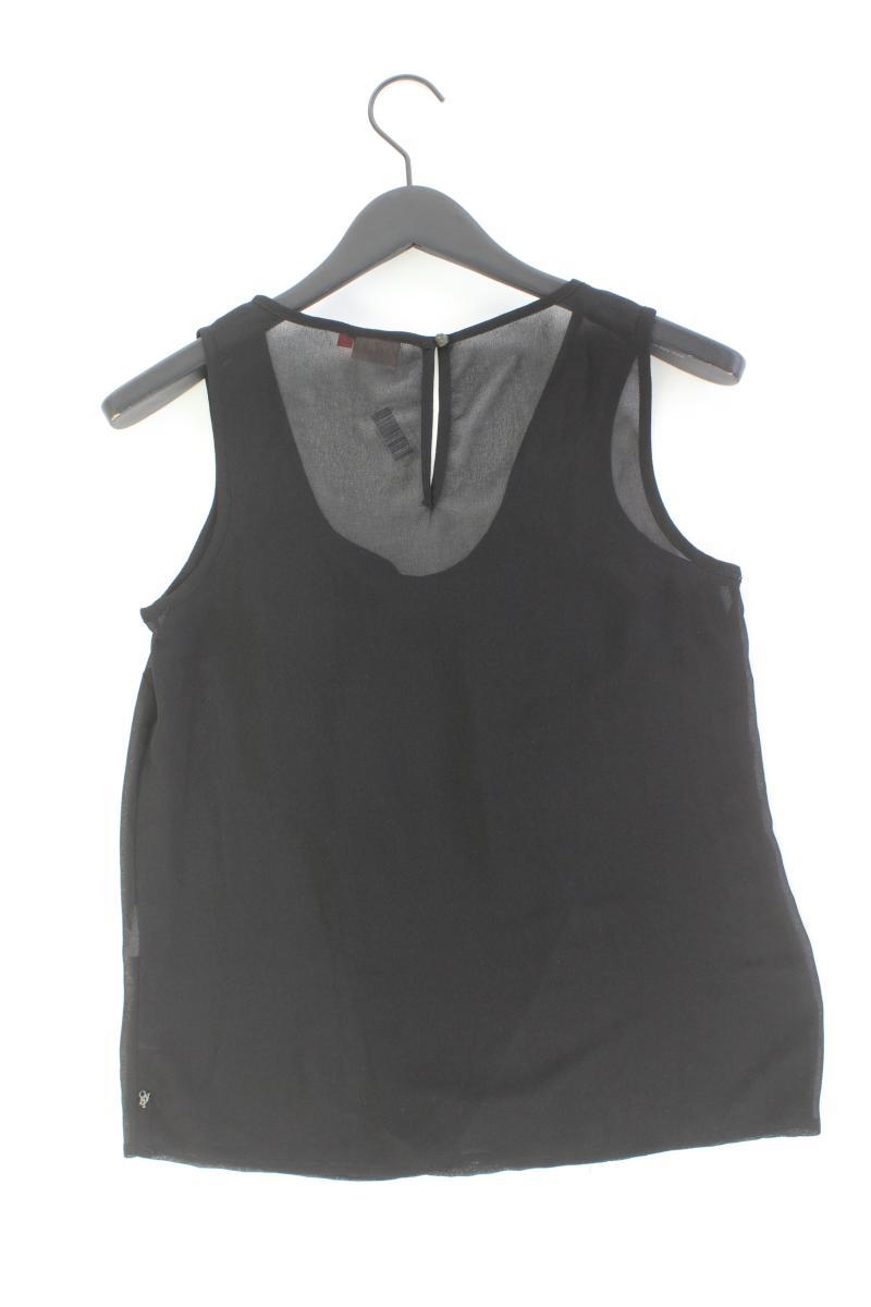 Only Schluppenbluse Gr. 38 Ärmellos schwarz