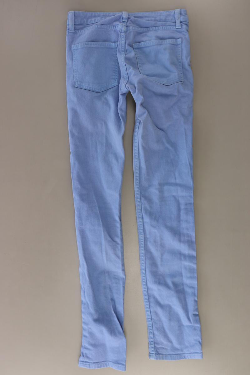 American Apparel Skinny Jeans Gr. W26 blau aus Baumwolle