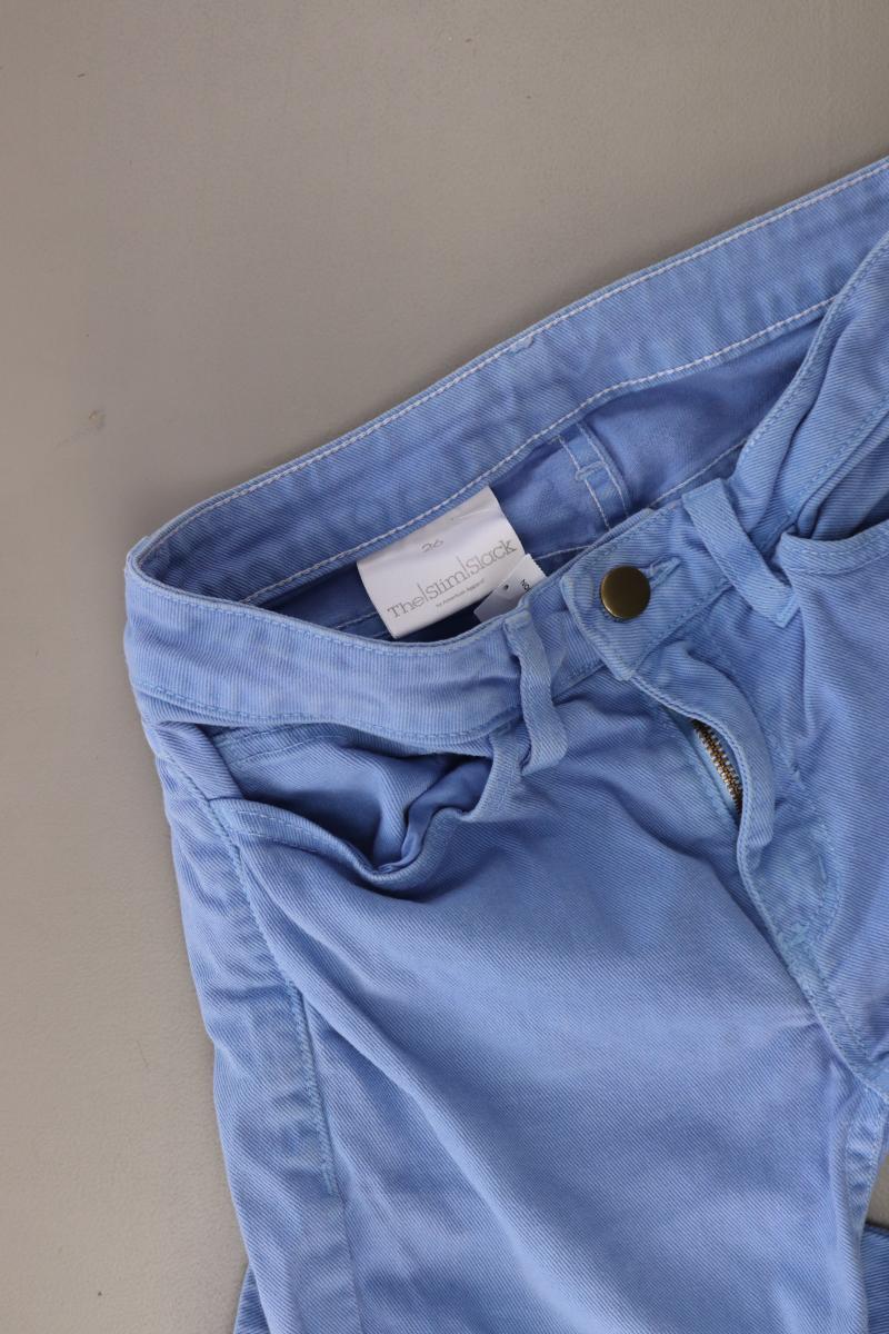 American Apparel Skinny Jeans Gr. W26 blau aus Baumwolle