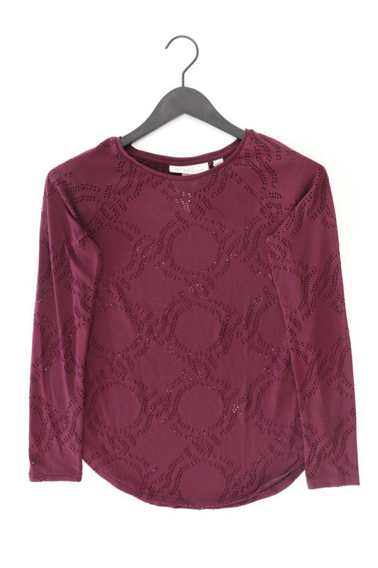 H&M Longsleeve-Shirt Gr. XS Langarm rot aus Polyester