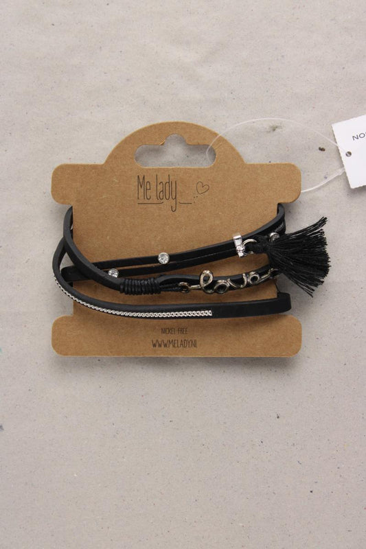 MeLady Armband neu mit Etikett schwarz