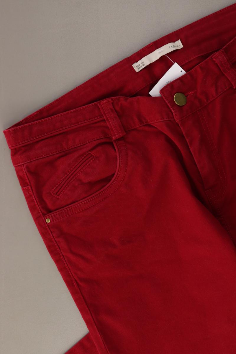 Sfera Hose Gr. 40 rot aus Baumwolle