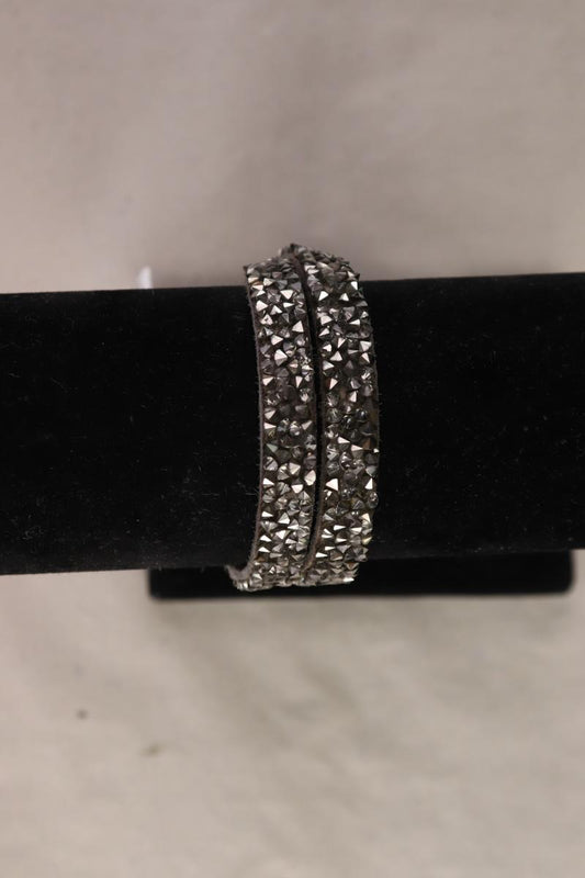 Wickelarmband grau