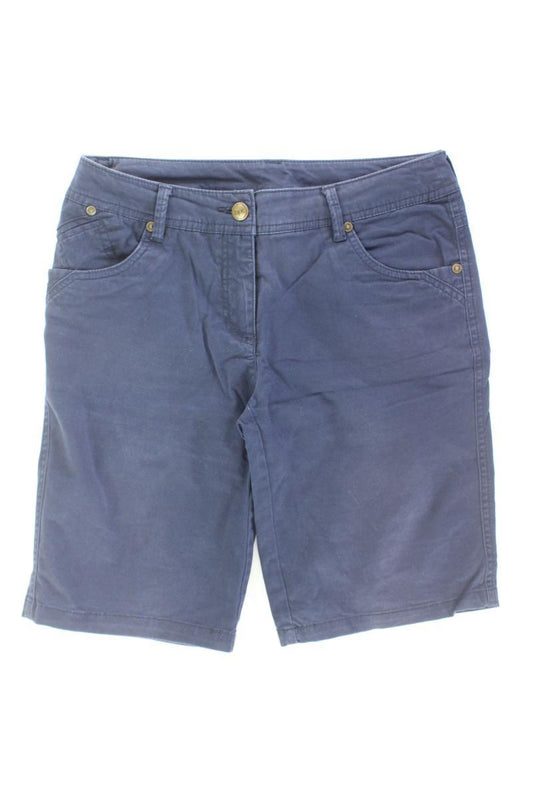 Shorts Gr. 36 blau aus Baumwolle