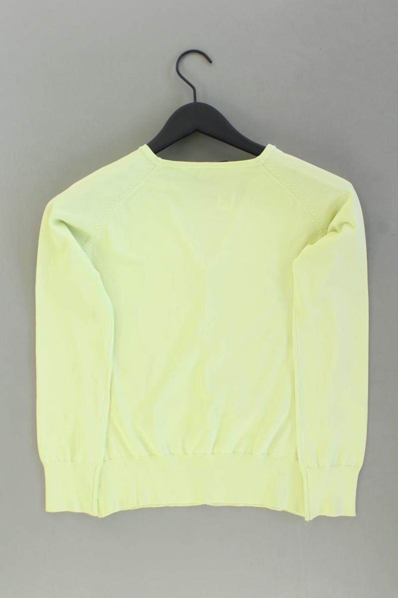 AUST Strickjacke Gr. S Langarm mit Pailletten grün aus Viskose