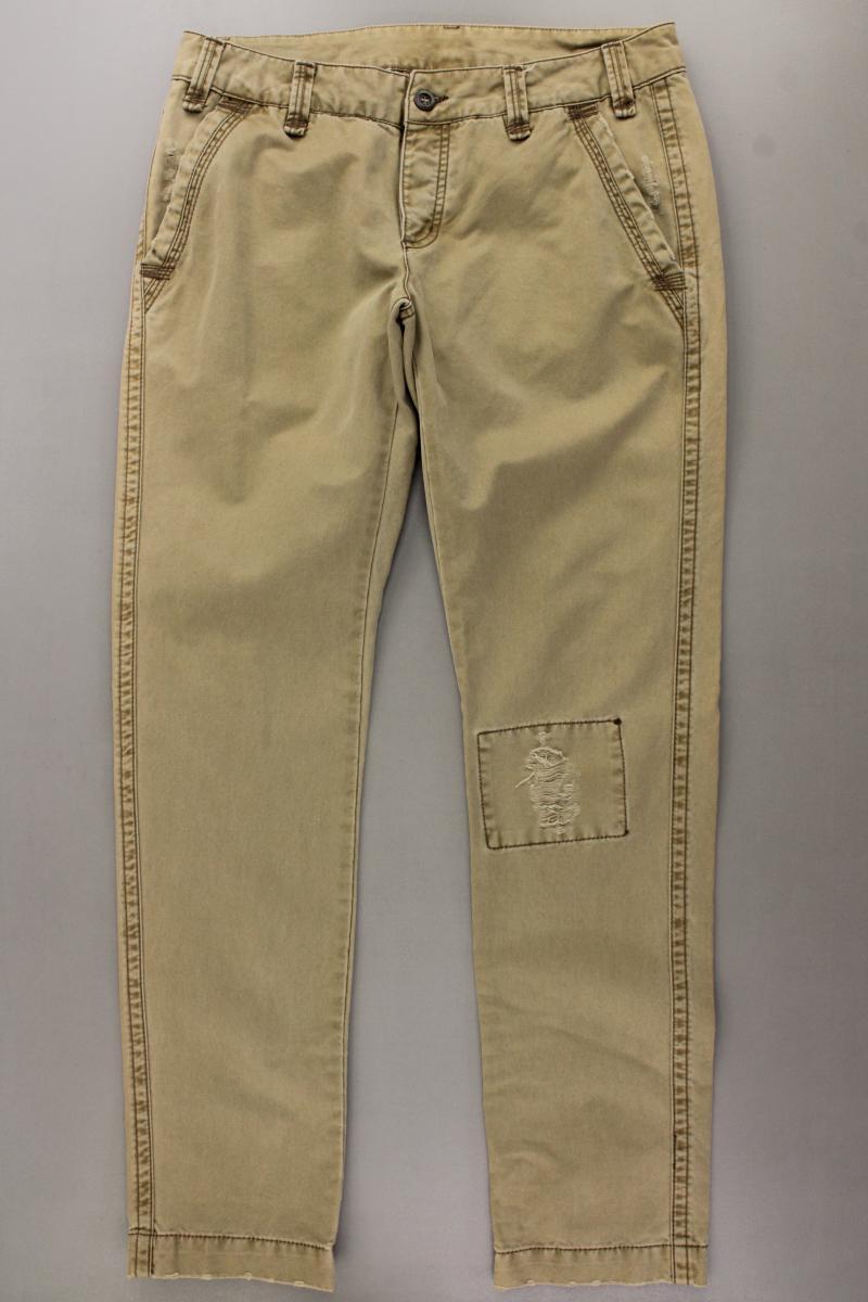 Geelong Hose Gr. W29/L32 olivgrün aus Baumwolle