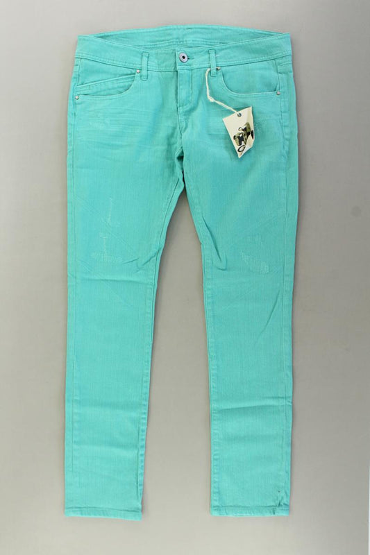 Geelong Skinny Jeans Gr. W27/L32 neu mit Etikett türkis aus Baumwolle