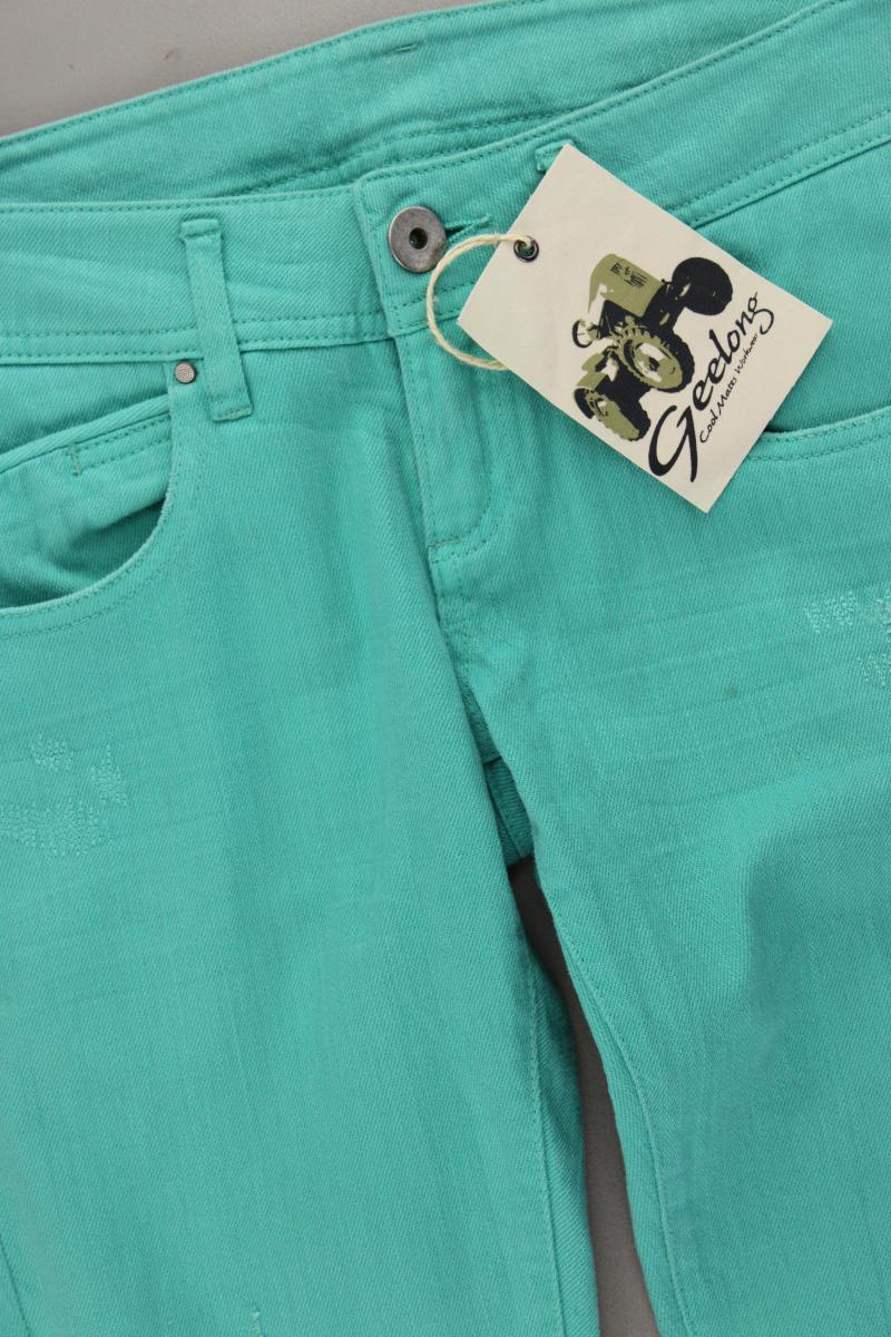 Geelong Skinny Jeans Gr. W27/L32 neu mit Etikett türkis aus Baumwolle