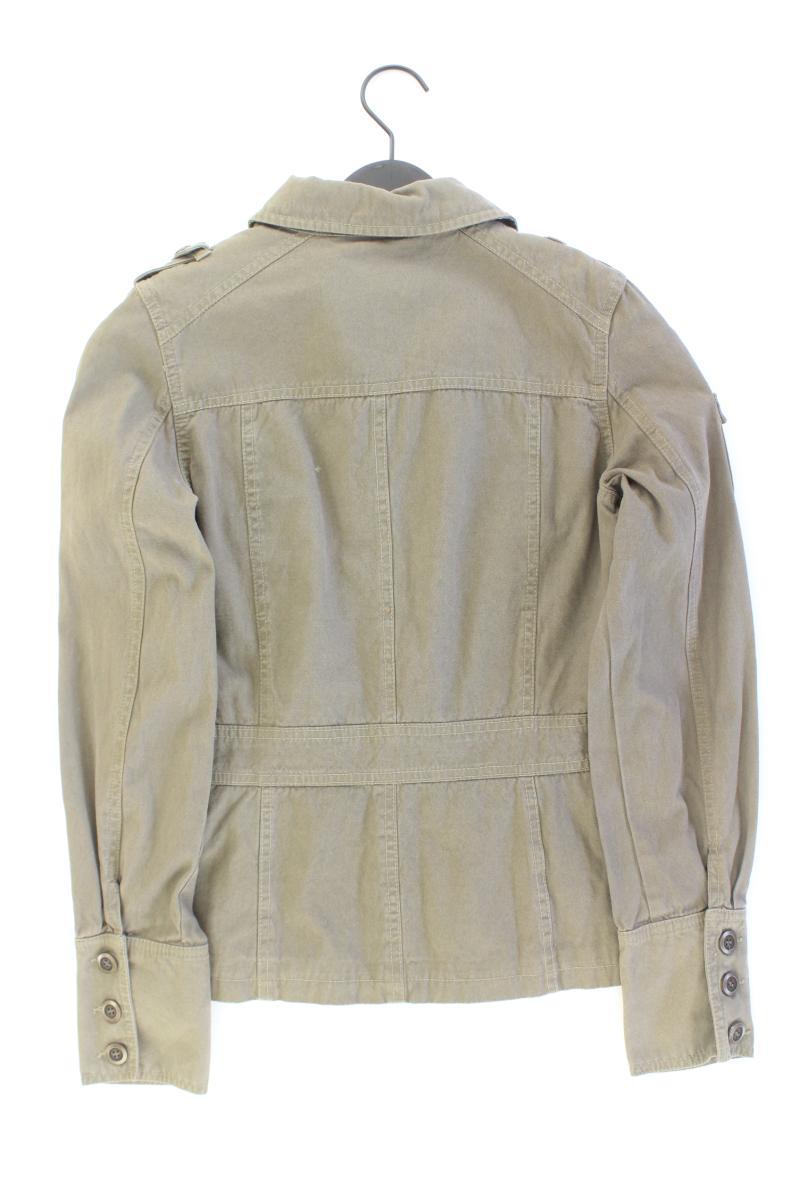 Geelong Übergangsjacke Gr. 36 olivgrün aus Baumwolle