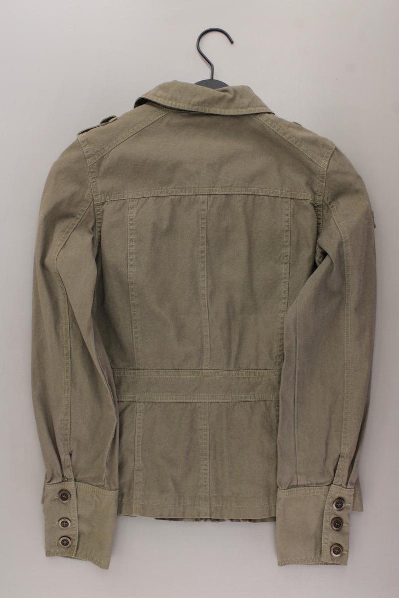 Geelong Übergangsjacke Gr. 36 olivgrün aus Baumwolle