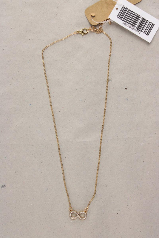 MeLady Kette mit Unendlichkeitszeichen neu mit Etikett gold