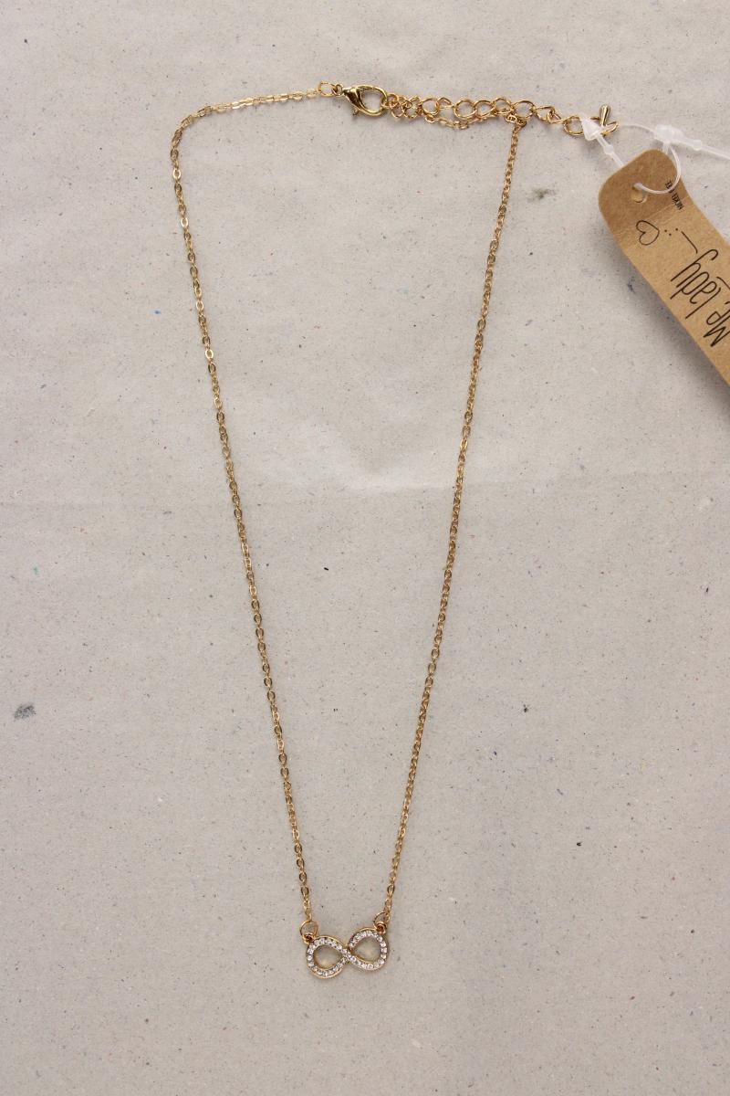 MeLady Kette mit Unendlichkeitszeichen neu mit Etikett gold