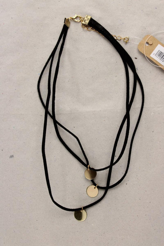 MeLady Halskette neu mit Etikett schwarz