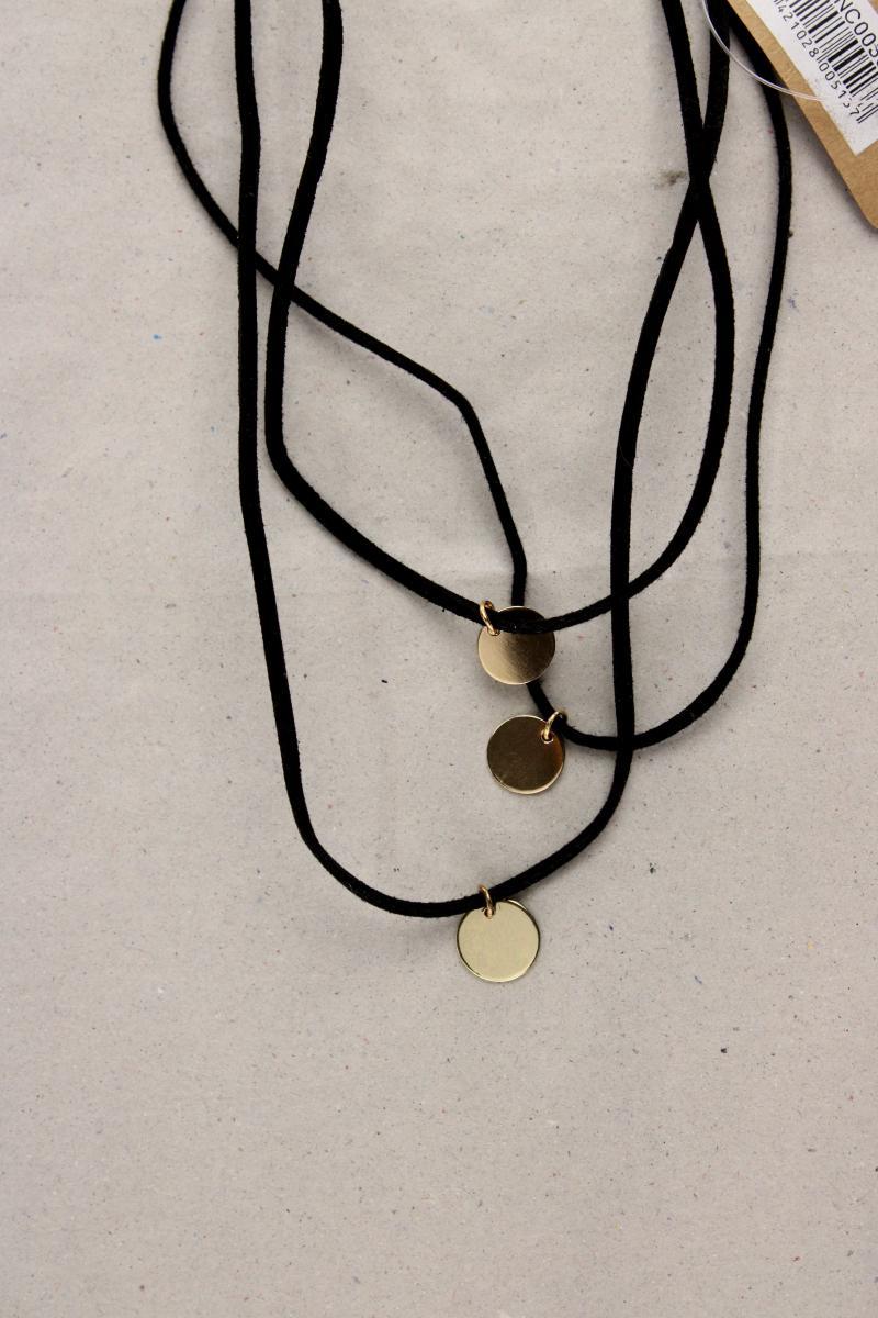 MeLady Halskette neu mit Etikett schwarz