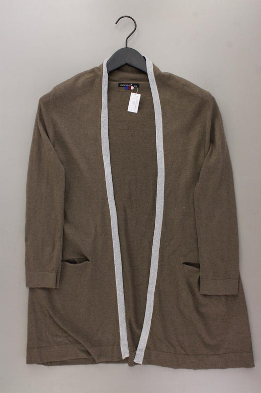 Louise Orop Cardigan mit Wolle Gr. S/M Langarm braun aus Modal