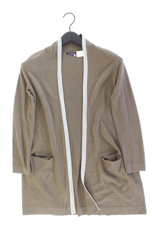 Strickjacke Gr. S/M Langarm braun aus Modal