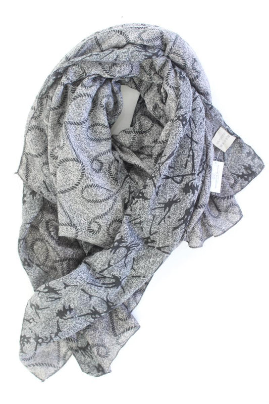 Lizas Schal grau aus Polyester