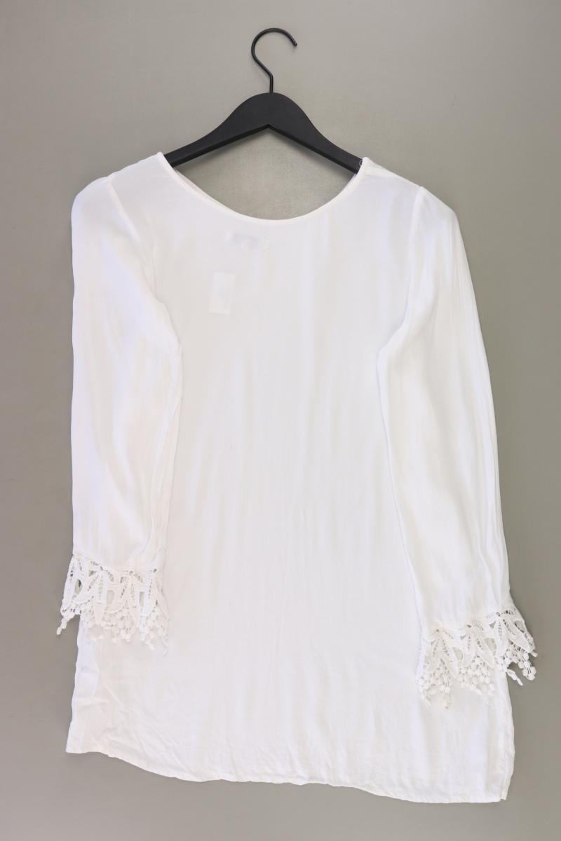 Glamorous Langarmbluse Gr. UK 8 (XS) weiß aus Polyester