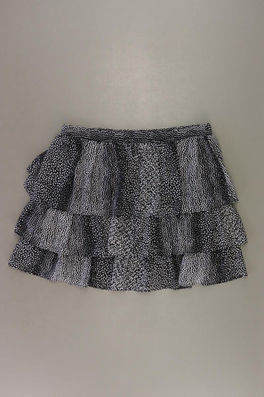 H&M Faltenrock Gr. 38 schwarz