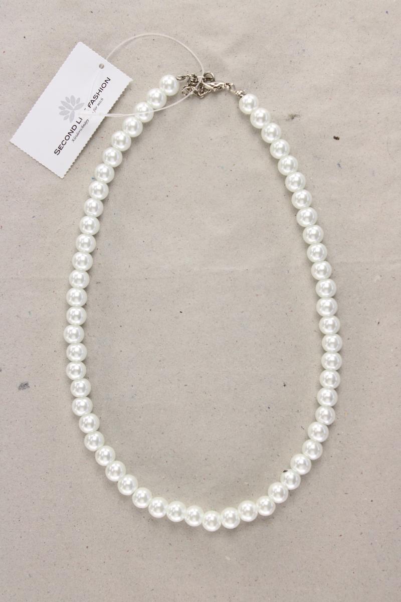 Perlenkette creme