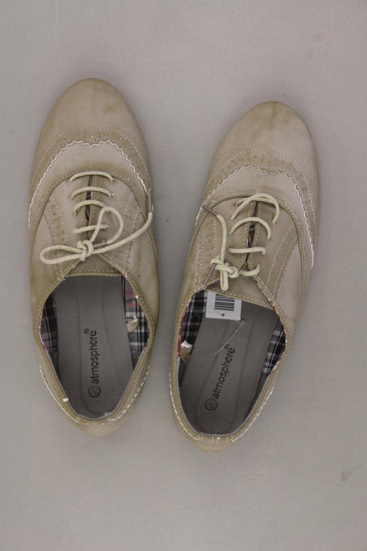 Atmosphere Halbschuhe Gr. 39 neuwertig grau aus Kunstleder