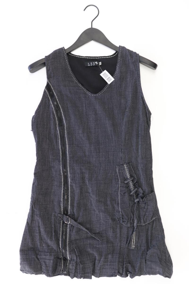 Midikleid Gr. 36 Ärmellos grau