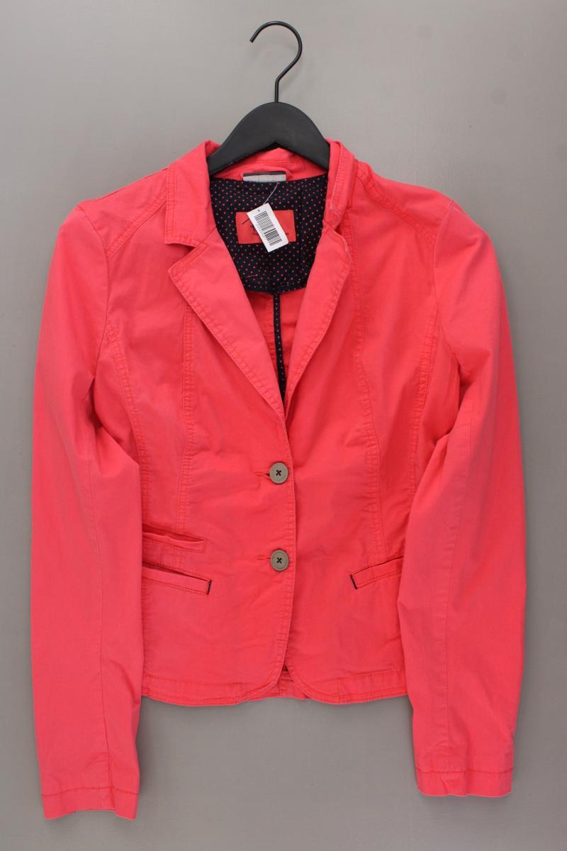 Street One Blazer Lachsfarben Gr. 38 rot aus Baumwolle