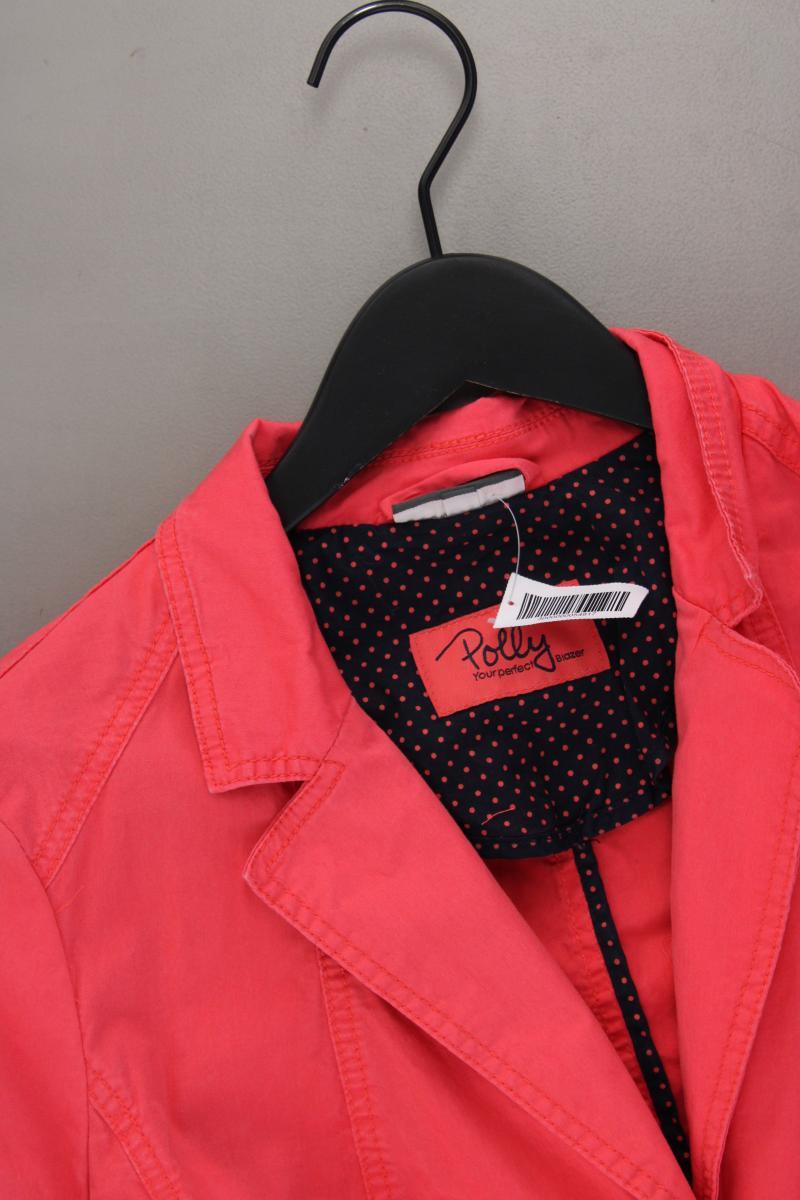 Street One Blazer Lachsfarben Gr. 38 rot aus Baumwolle