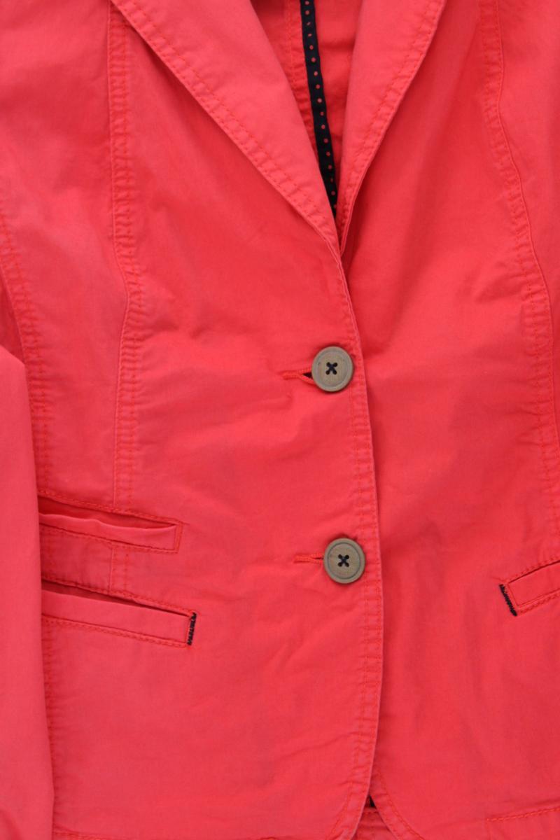 Street One Blazer Lachsfarben Gr. 38 rot aus Baumwolle