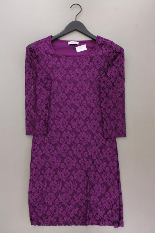 Yessica Spitzenkleid Gr. 32/34 3/4 Ärmel lila aus Polyester