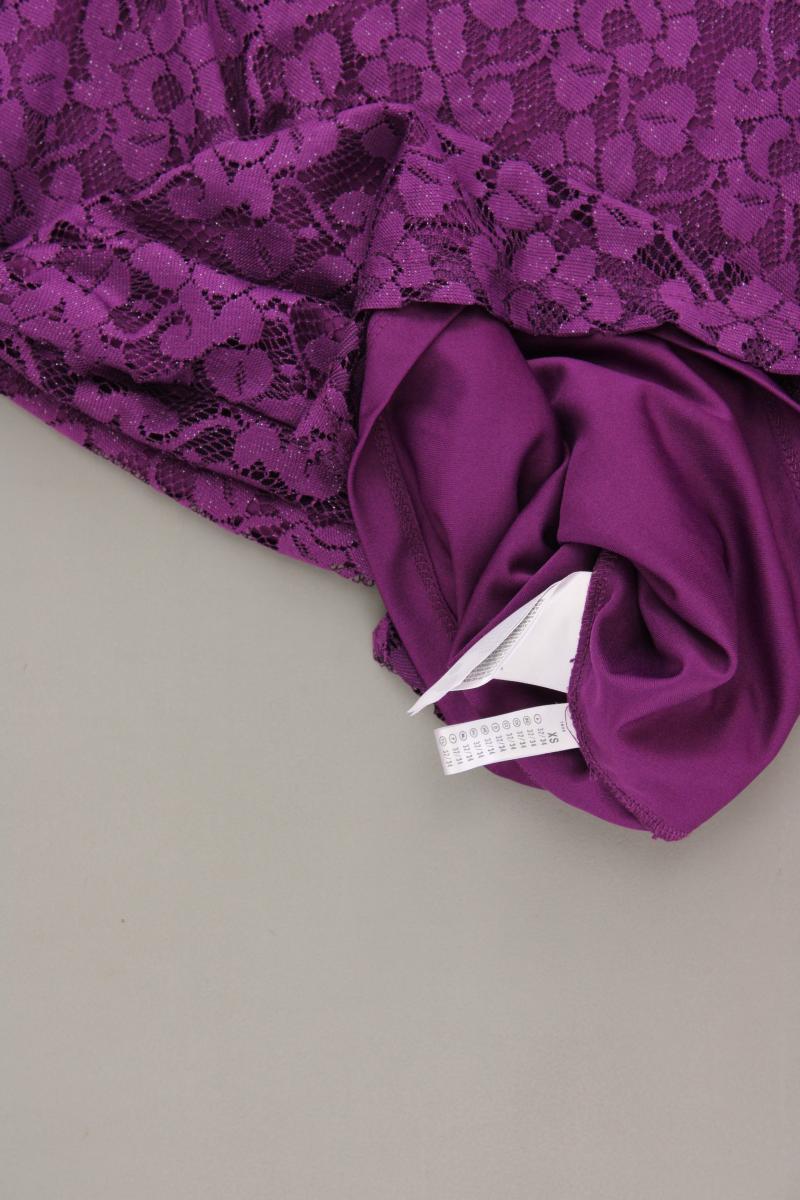 Yessica Spitzenkleid Gr. 32/34 3/4 Ärmel lila aus Polyester