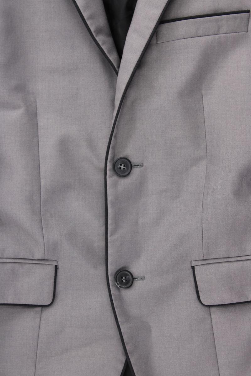 H&M Sakko für Herren Gr. 46 grau aus Polyester