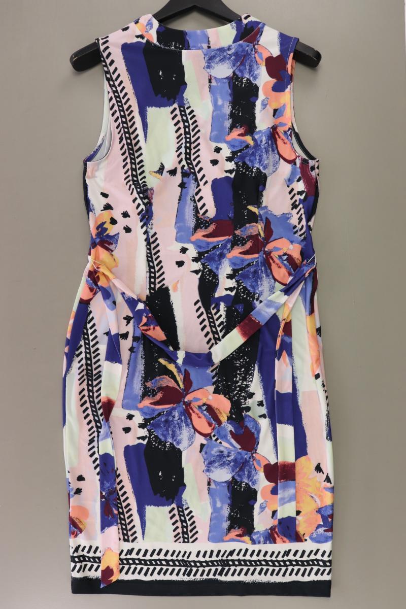 Gina Laura Jerseykleid Gr. 40 Ärmellos mehrfarbig aus Polyester