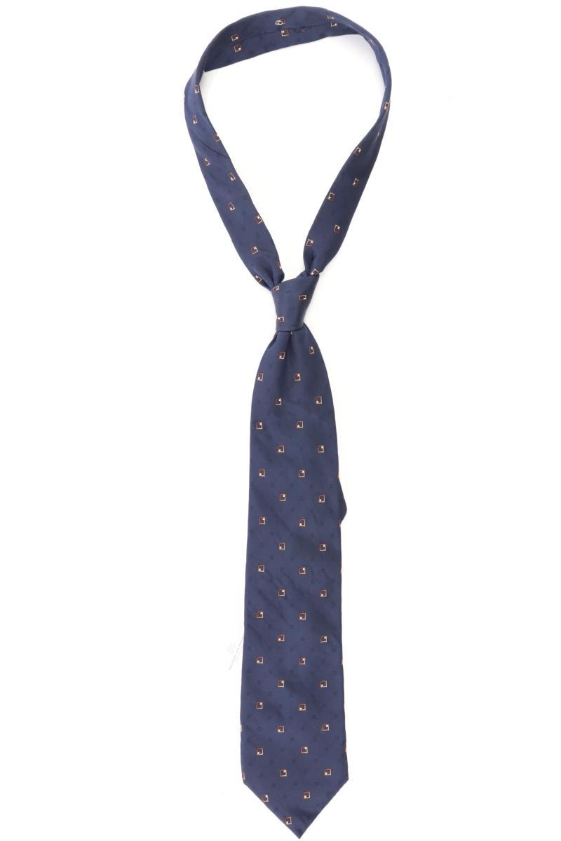 Krawatte für Herren blau aus Seide