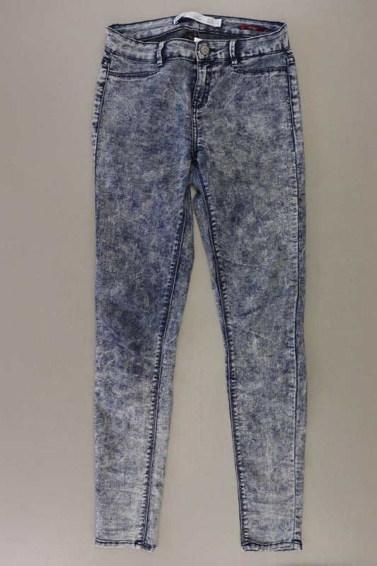 Zara Jeggings Gr. 34 blau aus Baumwolle