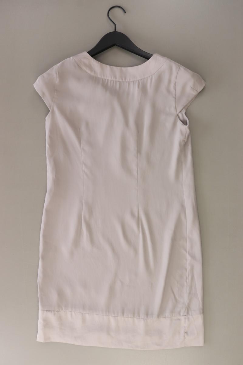 H&M Kurzarmkleid Gr. 36 grau aus Polyester