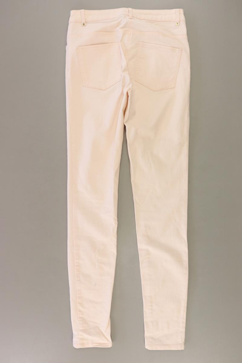 H&M Skinny Jeans Gr. 36 rosa aus Baumwolle