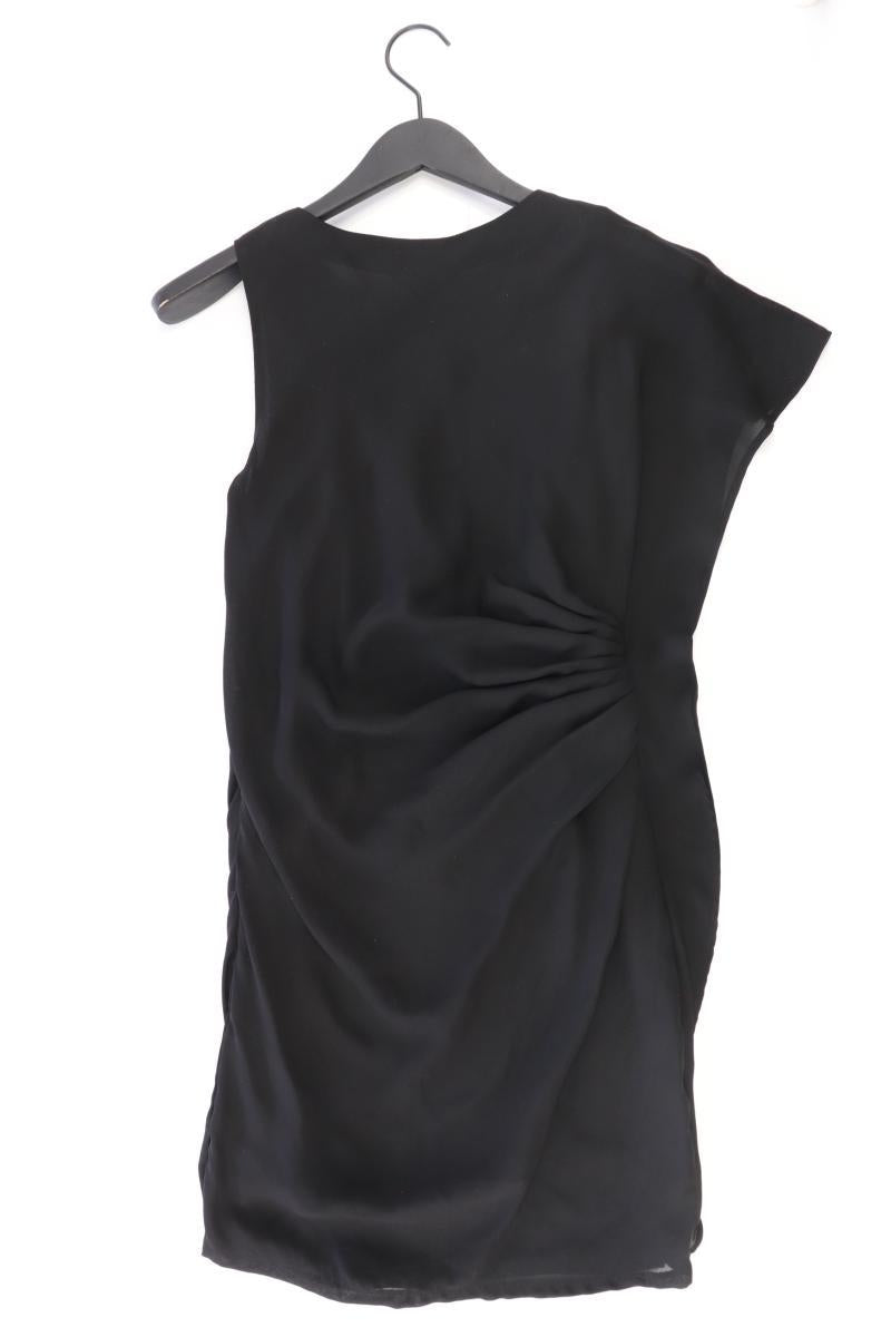 H&M Abendkleid Gr. 36 Weite Ärmel schwarz aus Polyester