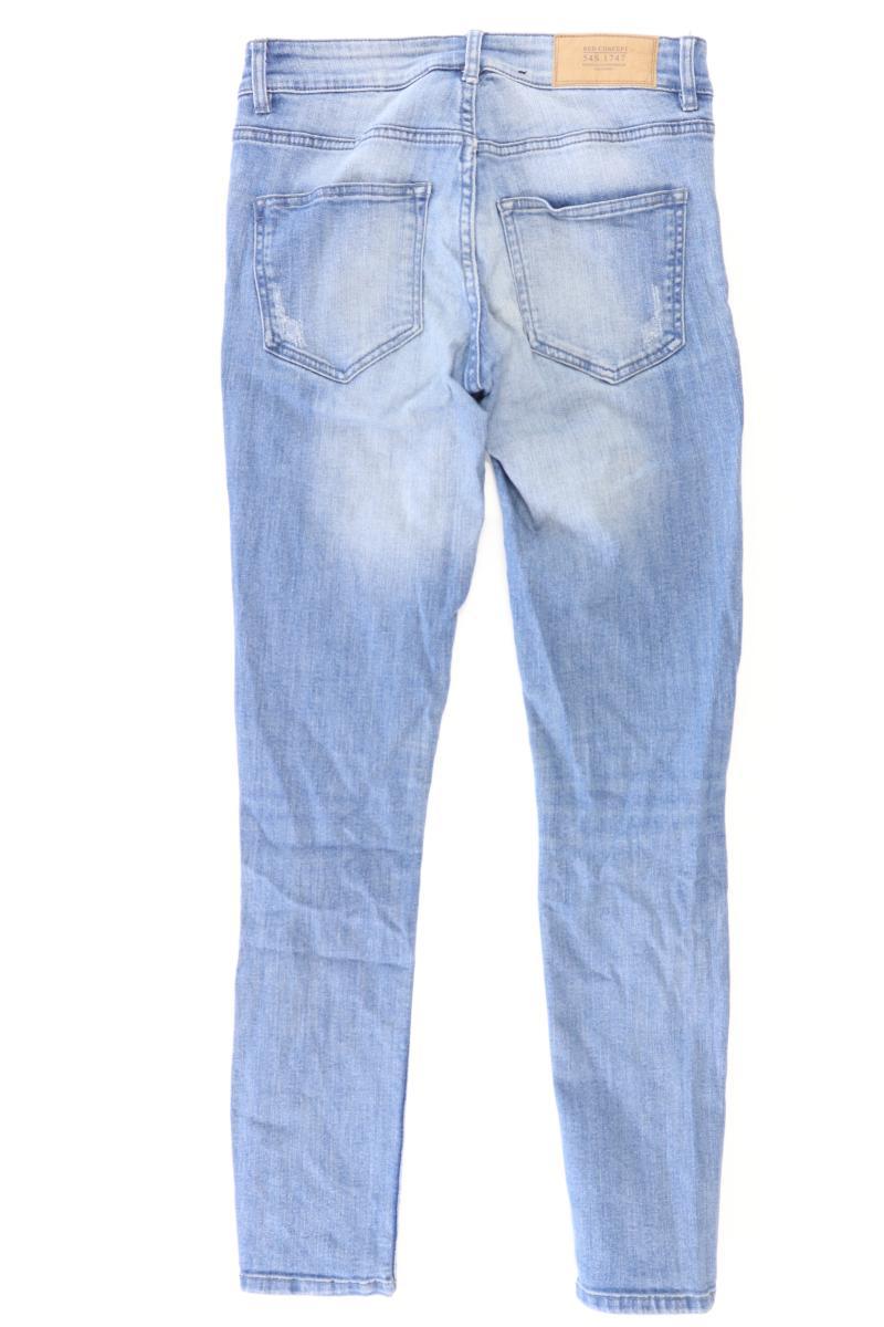 H&M Skinny Jeans Gr. 36 blau aus Baumwolle