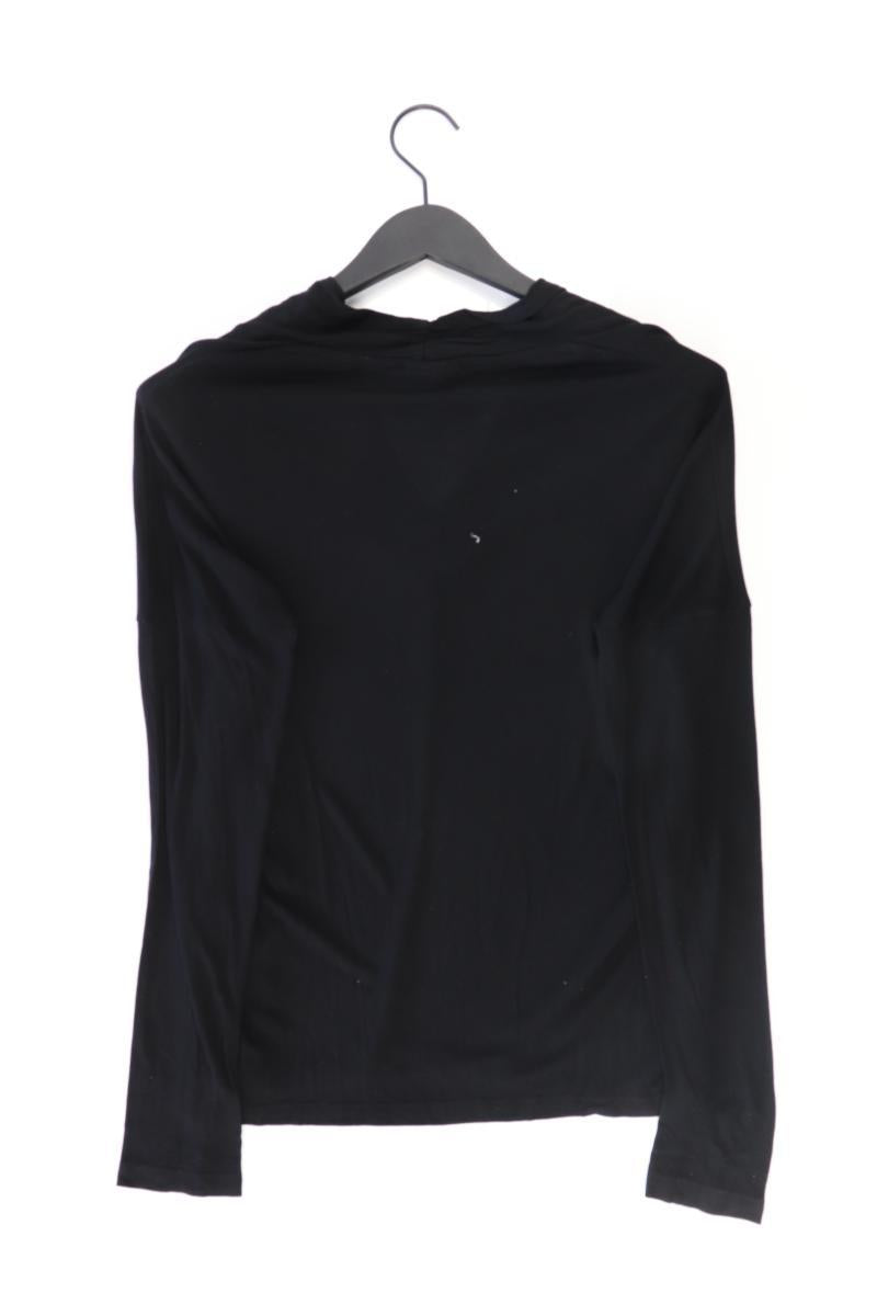 Street One Shirt mit V-Ausschnitt Gr. 36 Langarm schwarz aus Viskose