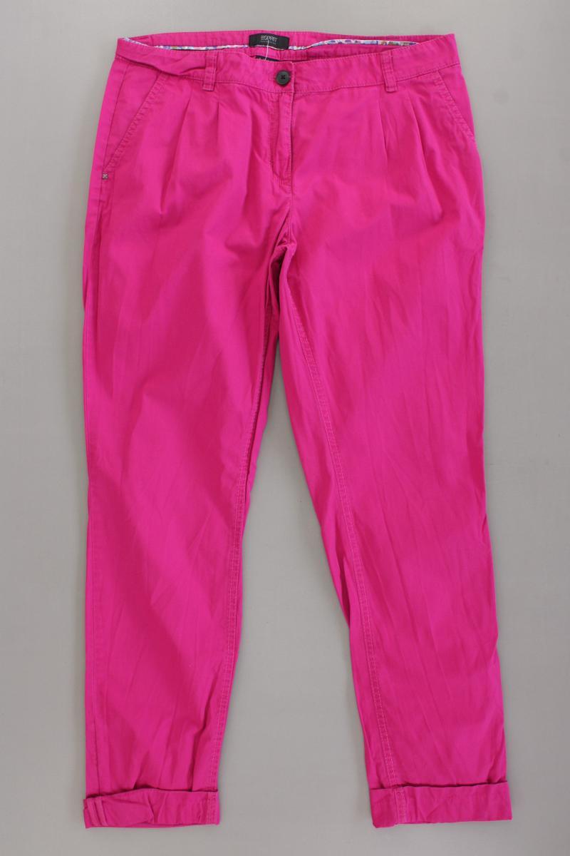 Esprit Collection Hose Gr. 38 pink aus Baumwolle