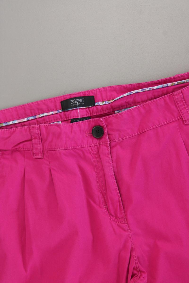 Esprit Collection Hose Gr. 38 pink aus Baumwolle