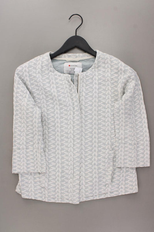 Street One Classic Cardigan Gr. 40 3/4 Ärmel blau aus Baumwolle
